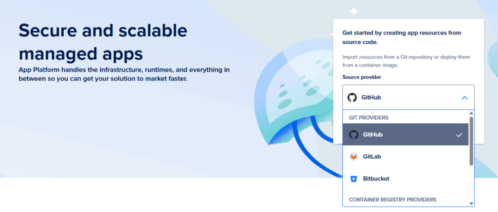 Secure and scalable managed apps
