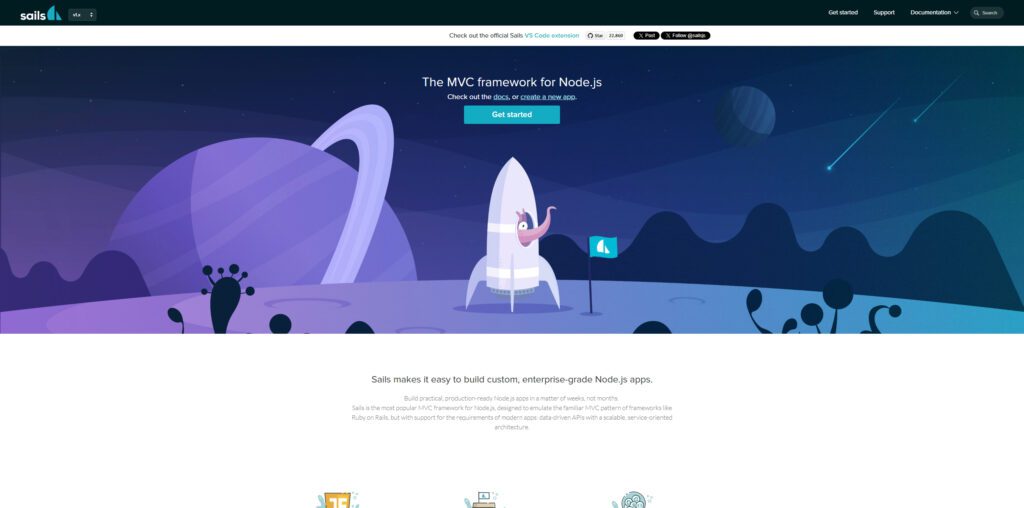 Sails.js — real-time, MVC, auto-REST