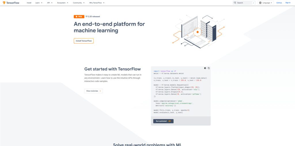 TensorFlow (and its ecosystem)