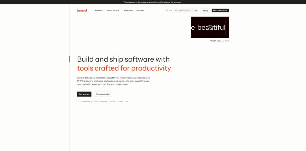Laravel (PHP)