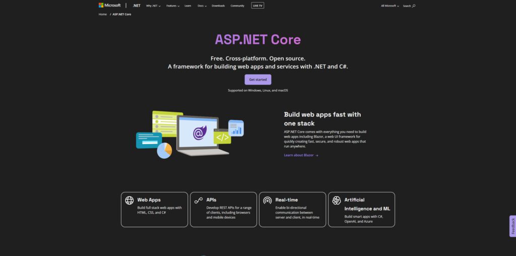 ASP.NET Core (C# / .NET)