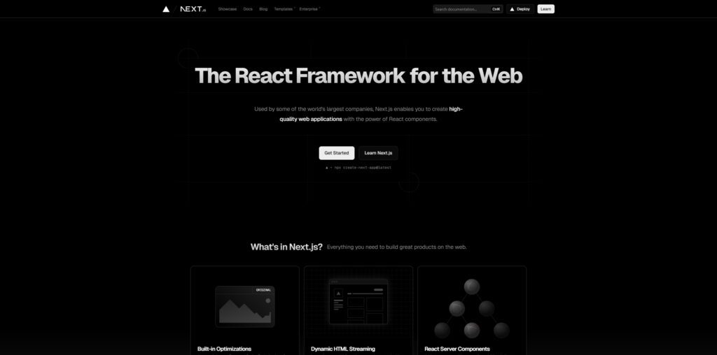 React / Next.js