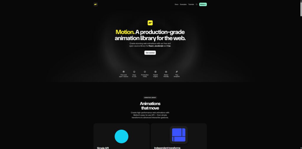 Motion and Framer Motion