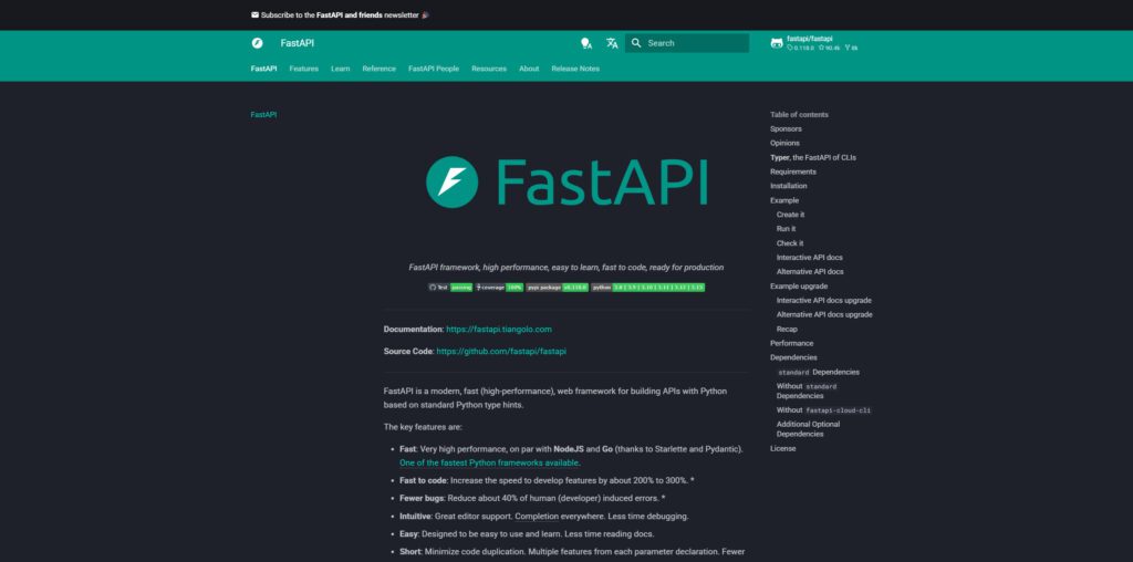 FastAPI