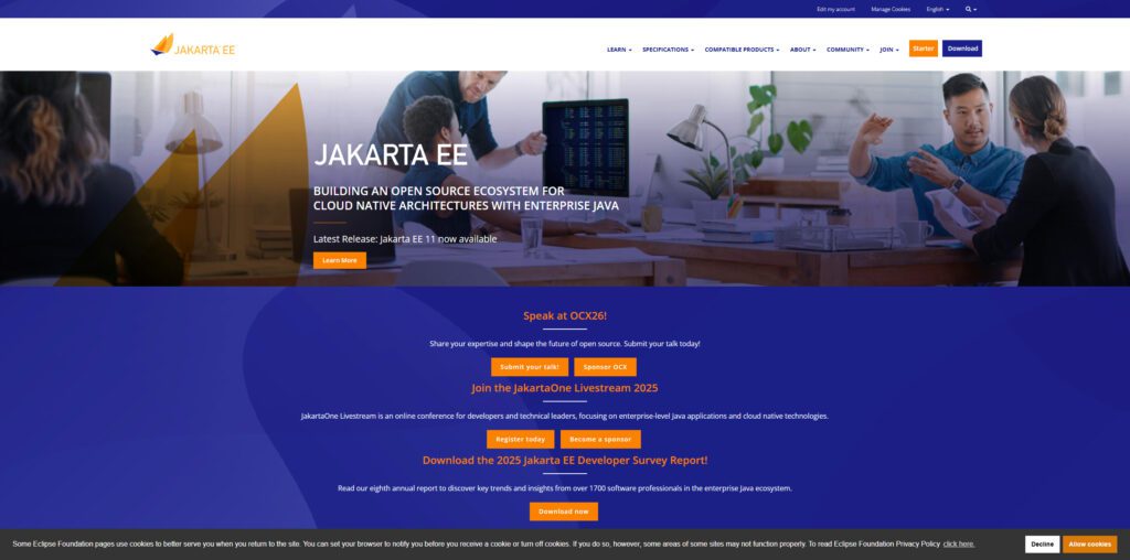 Jakarta EE / Java EE lineage