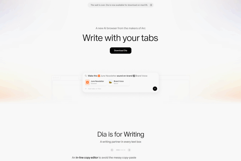 Dia Browser