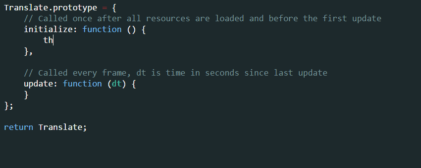 autocompletion code gif