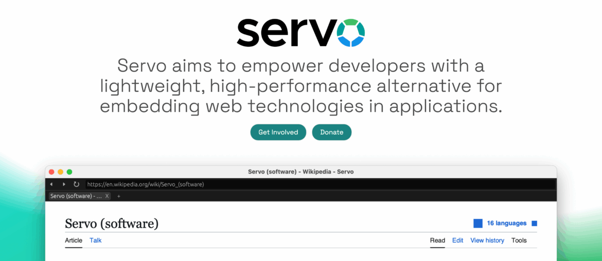 Servo 0.0.1 is here, the first standalone release of the Rust-based browser engine servo