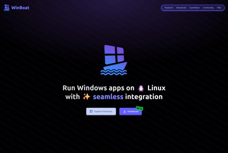 WinBoat - Run Windows Apps on Linux with Seamless Integration